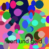 wert und geld