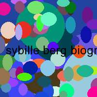 sybille berg biographie