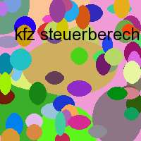 kfz steuerberechnung 2007